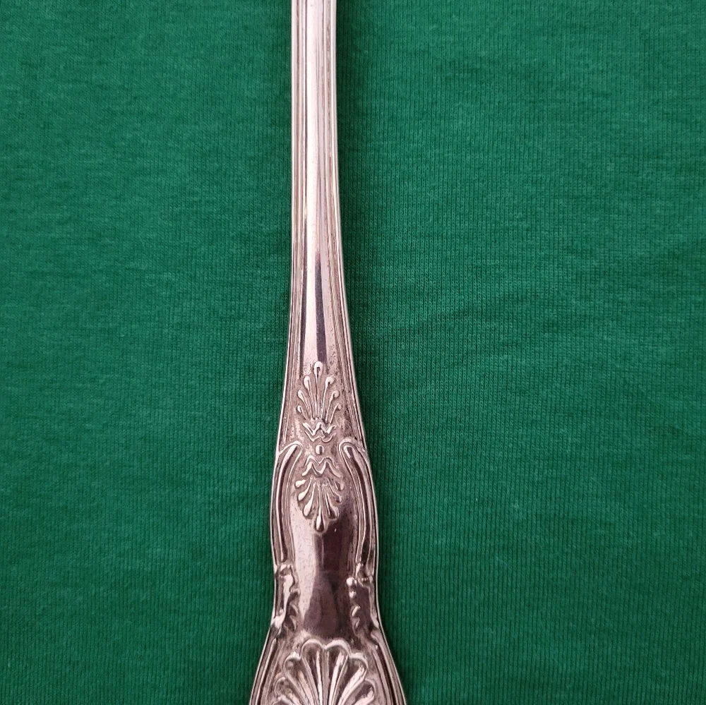 Sheffield MCM Mid Century Modern Silverplate Pasta Server